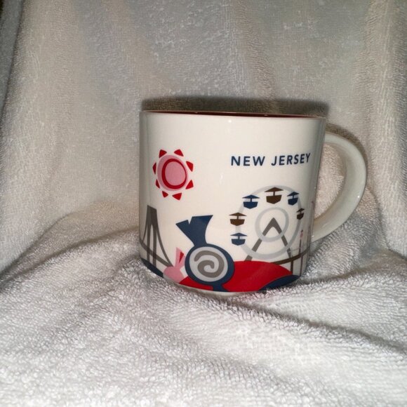 NEW JERSEY Mug STARBUCKS You Are Here Collection - Picture 3 of 5